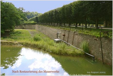 2005-08-24 Nach Restaurierung des Mauerkwerks